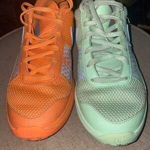 Nike Ja 1 Mismatched Bright Mandarin / Vapor Green Basketball Shoes